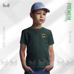 Adventure Mountain Kids Classic T-Shirt Made With Premium Cotton Unisex Round Neck Short Sleeve