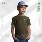 Adventure Mountain Kids Classic T-Shirt Made With Premium Cotton Unisex Round Neck Short Sleeve