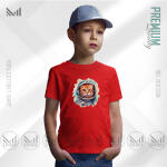 AstroCat Kids Graphic T-Shirt Made With Premium Cotton Unisex Round Neck Short Sleeve