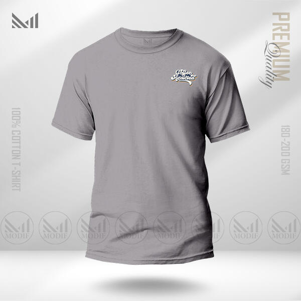 Coffee Addicted Classic T-Shirt Made With Premium Cotton Unisex Round Neck Short Sleeve