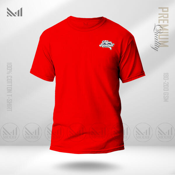 Coffee Addicted Classic T-Shirt Made With Premium Cotton Unisex Round Neck Short Sleeve