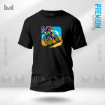 Cyclist Adult Graphic T-Shirt Made With Premium Cotton Unisex Round Neck Short Sleeve