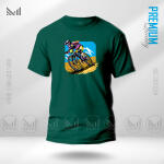 Cyclist Adult Graphic T-Shirt Made With Premium Cotton Unisex Round Neck Short Sleeve