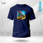 Cyclist Adult Graphic T-Shirt Made With Premium Cotton Unisex Round Neck Short Sleeve