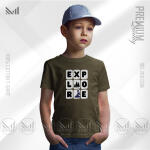 Explore Kids Graphic T-Shirt Made With Premium Cotton Unisex Round Neck Short Sleeve