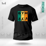Gym Sports Graphic  T-Shirt Made With Premium Cotton Unisex Round Neck Short Sleeve