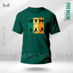 Gym Sports Graphic  T-Shirt Made With Premium Cotton Unisex Round Neck Short Sleeve