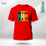 Gym Sports Graphic  T-Shirt Made With Premium Cotton Unisex Round Neck Short Sleeve