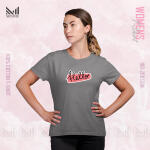 Hello Text Women Graphic T-Shirt Made With Premium Cotton Unisex Round Neck Short Sleeve