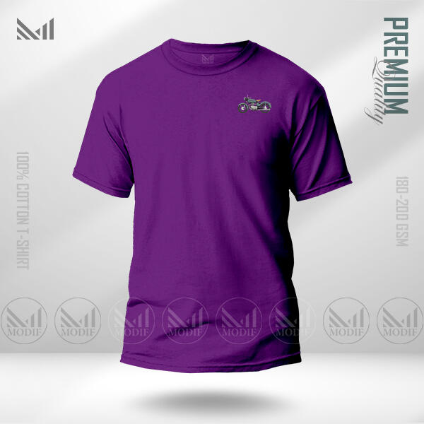 Motor Bike Classic T-Shirt Made With Premium Cotton Unisex Round Neck Short Sleeve