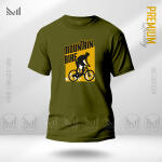 Mountain Bike Graphic T-Shirt Made With Premium Cotton Unisex Round Neck Short Sleeve