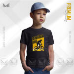 Mountain Bike Kids Graphic T-Shirt Made With Premium Cotton Unisex Round Neck Short Sleeve