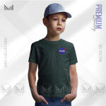 Nasa Kids Classic T-Shirt Made With Premium Cotton Unisex Round Neck Short Sleeve
