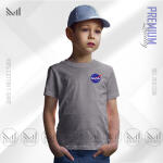 Nasa Kids Classic T-Shirt Made With Premium Cotton Unisex Round Neck Short Sleeve