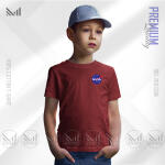 Nasa Kids Classic T-Shirt Made With Premium Cotton Unisex Round Neck Short Sleeve