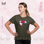 Pet Lover Women Graphic T-Shirt Made With Premium Cotton Unisex Round Neck Short Sleeve