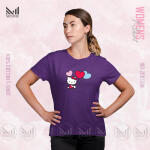 Pet Lover Women Graphic T-Shirt Made With Premium Cotton Unisex Round Neck Short Sleeve