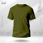Plain T-shirt premium cotton unisex round neck short sleeve