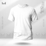 Plain T-shirt premium cotton unisex round neck short sleeve