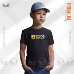 Solo Traveler Kids Graphic T-Shirt Made With Premium Cotton Unisex Round Neck Short Sleeve