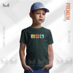 Solo Traveler Kids Graphic T-Shirt Made With Premium Cotton Unisex Round Neck Short Sleeve