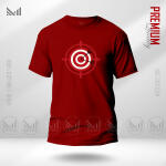 Target Adult Graphic  T-Shirt Made With Premium Cotton Unisex Round Neck Short Sleeve