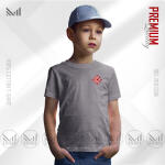 Target Kids Classic  T-Shirt Made With Premium Cotton Unisex Round Neck Short Sleeve