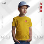 Target Kids Classic  T-Shirt Made With Premium Cotton Unisex Round Neck Short Sleeve