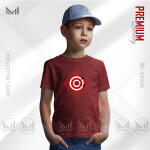 Target Kids Graphic  T-Shirt Made With Premium Cotton Unisex Round Neck Short Sleeve