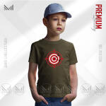 Target Kids Graphic  T-Shirt Made With Premium Cotton Unisex Round Neck Short Sleeve