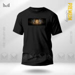 Tiger Eye Graphic Design T-Shirt Premium Cotton Neck Round Short Sleeve