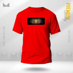 Tiger Eye Graphic Design T-Shirt Premium Cotton Neck Round Short Sleeve