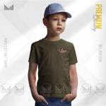 Tiger Kids Classic T-Shirt Made With Premium Cotton Unisex Round Neck Short Sleeve