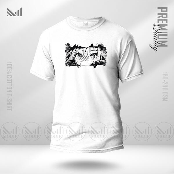 Anime Graphic T-Shirt | Bold Designs, Premium Cotton, Unisex Round Neck Short Sleeve