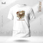 Vintage Graphic T-Shirt Made With Premium Cotton Unisex Round Neck Short Sleeve